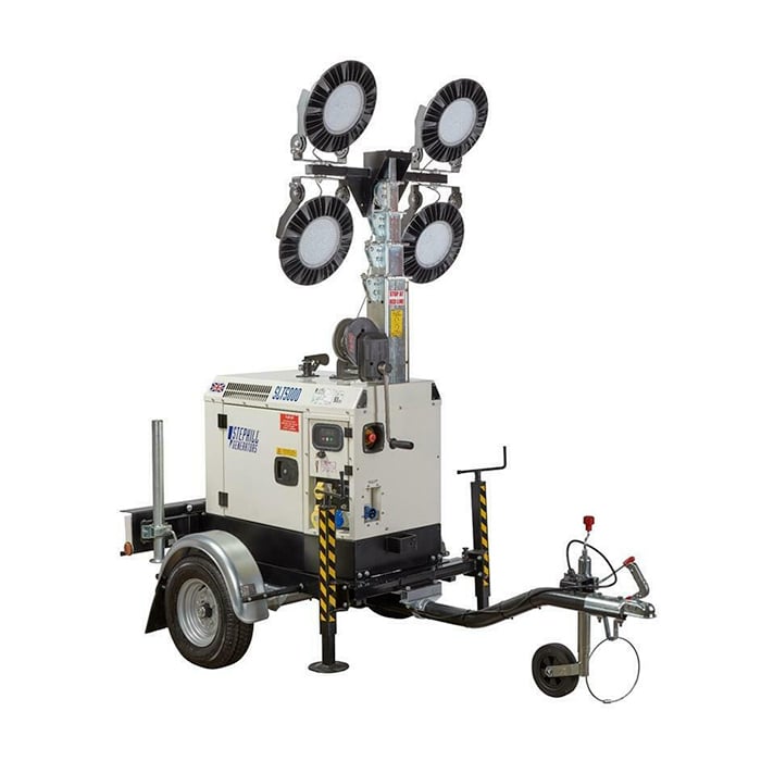 Lighting Equipment: Towable Diesel LED Lighting Tower